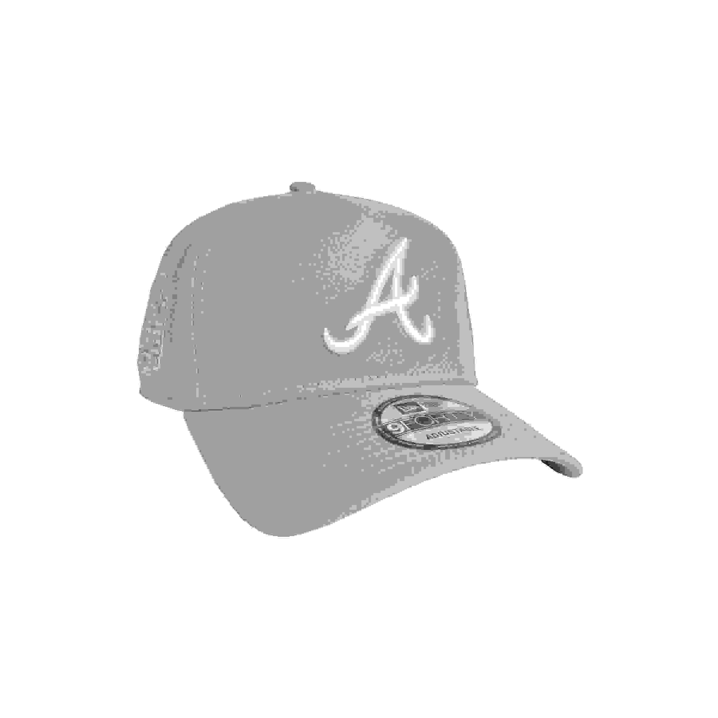 New Era Atlanta Braves 9FORTY A-Frame Color Pack Grey Snapback Hat